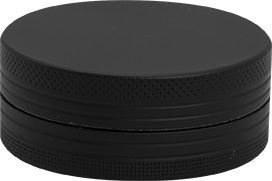 Aluminium Grinder 2 Parts - Matt Black