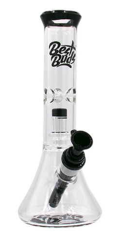 Best Buds Glass Beaker Ice Bong