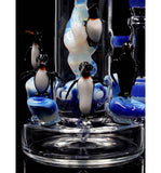 EHLE.® ''Penguin'' Unique Hand Made Glass Bong