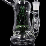 EHLE.® x Black Leaf Unique Bubbler Recycler Bong