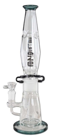 M+M JET Showerhead Percolator Bong Sea Green