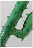 Black Leaf Cactus Bong - Green - Puff Puff Palace