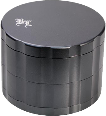 Black Leaf Bayonet Grinder - 4 parts 62 mm - Puff Puff Palace