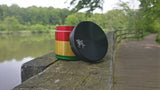 Black Leaf Rasta 4-Part Grinder - Puff Puff Palace