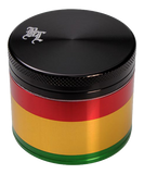 Black Leaf Rasta 4-Part Grinder - Puff Puff Palace