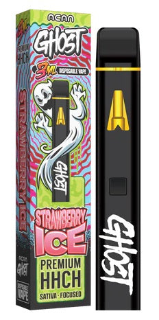 ACAN Ghost HHCH Vape 3ml - Strawberry Ice