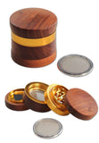 Black Leaf Wooden Grinder