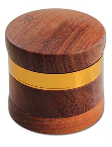 Black Leaf Wooden Grinder