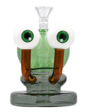 Black Sheep ''Green Snail'' Glass Mini Bong