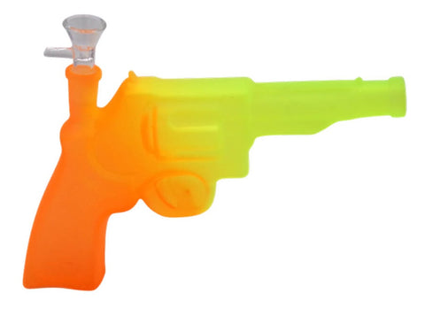 Black Sheep ''Revolver'' Glass Bong - Yellow/Orange