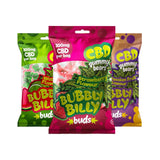 Bubbly Billy Buds CBD Gummy Bears 300 mg - Strawberry
