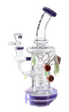 Calvo ''Multi Eye'' Glass Recycler Percolator Bong