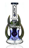 Calvo ''Black Horn'' Recycler Bong Blue/Black