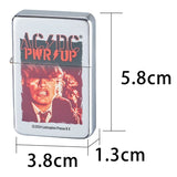 Champ High ''AC/DC'' Flint Lighter - Orange