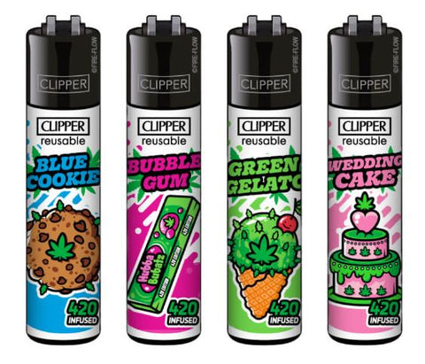 Clipper ''Sweeds'' 4 pieces Lighter Set