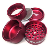 Death Row Records ''Ashtray Grinder'' 4-Parts 62mm - Red