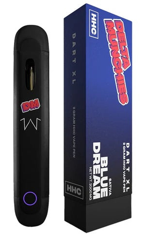 Delta Munchies ''Dart XL'' HHC Vape 2ml - Blue Dream