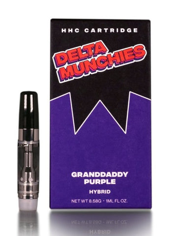 Delta Munchies HHC Oil Cartrigde Hybrid - Grandaddy Purple