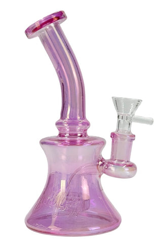 Dogg Lbs ''Electro Drip'' Small Glass Bong - Purple