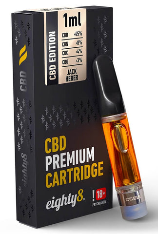 Eighty8 CBD Oil Cartridge 45% - Jack Herer