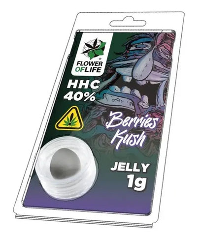Flower of Life HHC Jelly 40% - Berries Kush