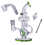 Goody Glass ''Drummer Boy'' Mini Dab Rig - Slime Green