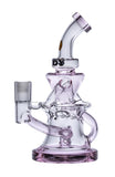 Goody Glass ''Miss Swiss'' Mini Dab Rig - Pink