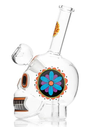 Hemper ''Dia De Los Muertos'' Skull Bong