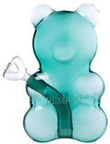 Hemper ''Gummy Bear'' Glass Bong Teal