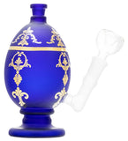 Hemper ''Jeweled Egg'' Fabergé Style Glass Bong Blue