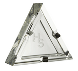 Higher Standards Crystal Ashtray