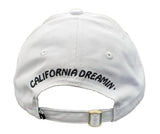 Lauren Rose ''Gelato'' Strapback Designer Hat White