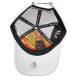 Lauren Rose ''Gelato'' Strapback Designer Hat White