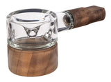 MJ Arsenal ''Grandby'' Glass/Wood Smoking Pipe