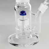 M+M Blaze Drum Percolator Bong Blue