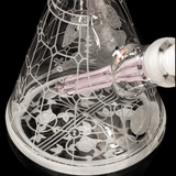 Milkyway ''Thugz Mansion'' Beaker Bong - Pink