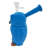 Urban Crew ''Blue Owl'' Silicone Bong