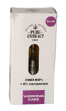 Pure Extract Pre-Filled 510 CBD Oil Cartridge - Wedding Cake