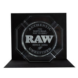 RAW Lead Free Crystal Glass Ashtray Giftbox