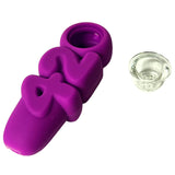 Urban Crew ''420 Purple'' Silicone Pipe