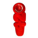 Uban Crew ''420 Red'' Silicone Pipe