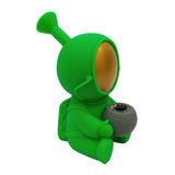 Urban Crew ''Green Spaceman'' Silicone Bong