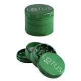 Black Leaf 'Lotus' Grinder 4-Part - Green (55 mm)