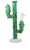 Black Leaf Cactus Bong - Green - Puff Puff Palace