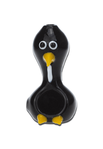 Penguin Glass Pipe - Puff Puff Palace