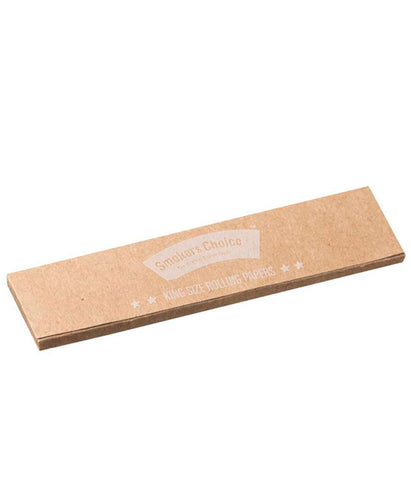 Smokers Choice Rolling Papers King Size - Natural - Puff Puff Palace